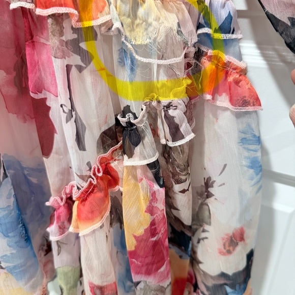 Floral Ruffle Dress - Picture 7 of 8